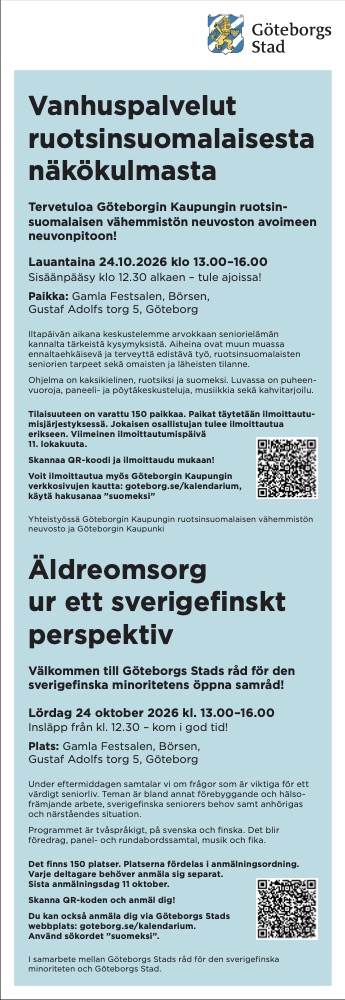 Goteborg Avoin kokous