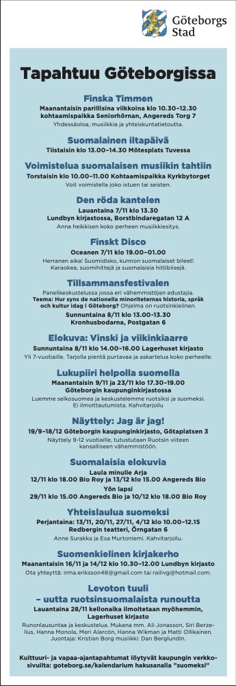 Goteborg viikko 44
